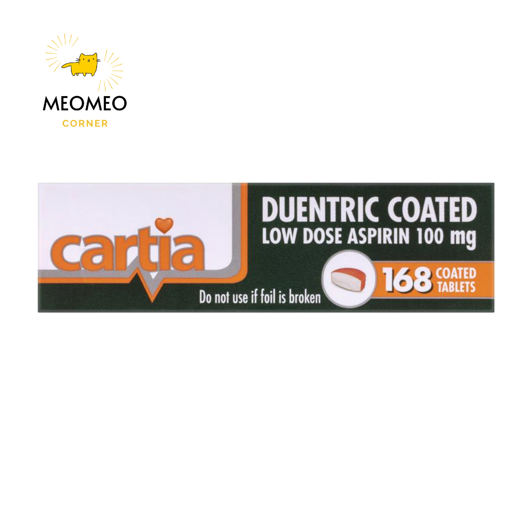 Viên chống đột quỵ Cartia 168 viên của Úc