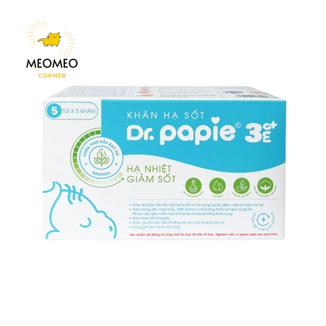 Khăn hạ sốt Dr.Papie