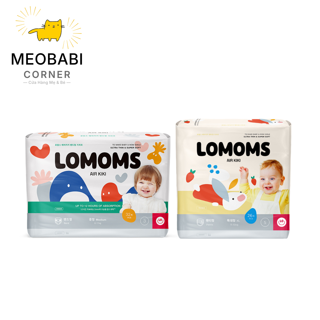 Bỉm dán / quần Lomoms AirKiki