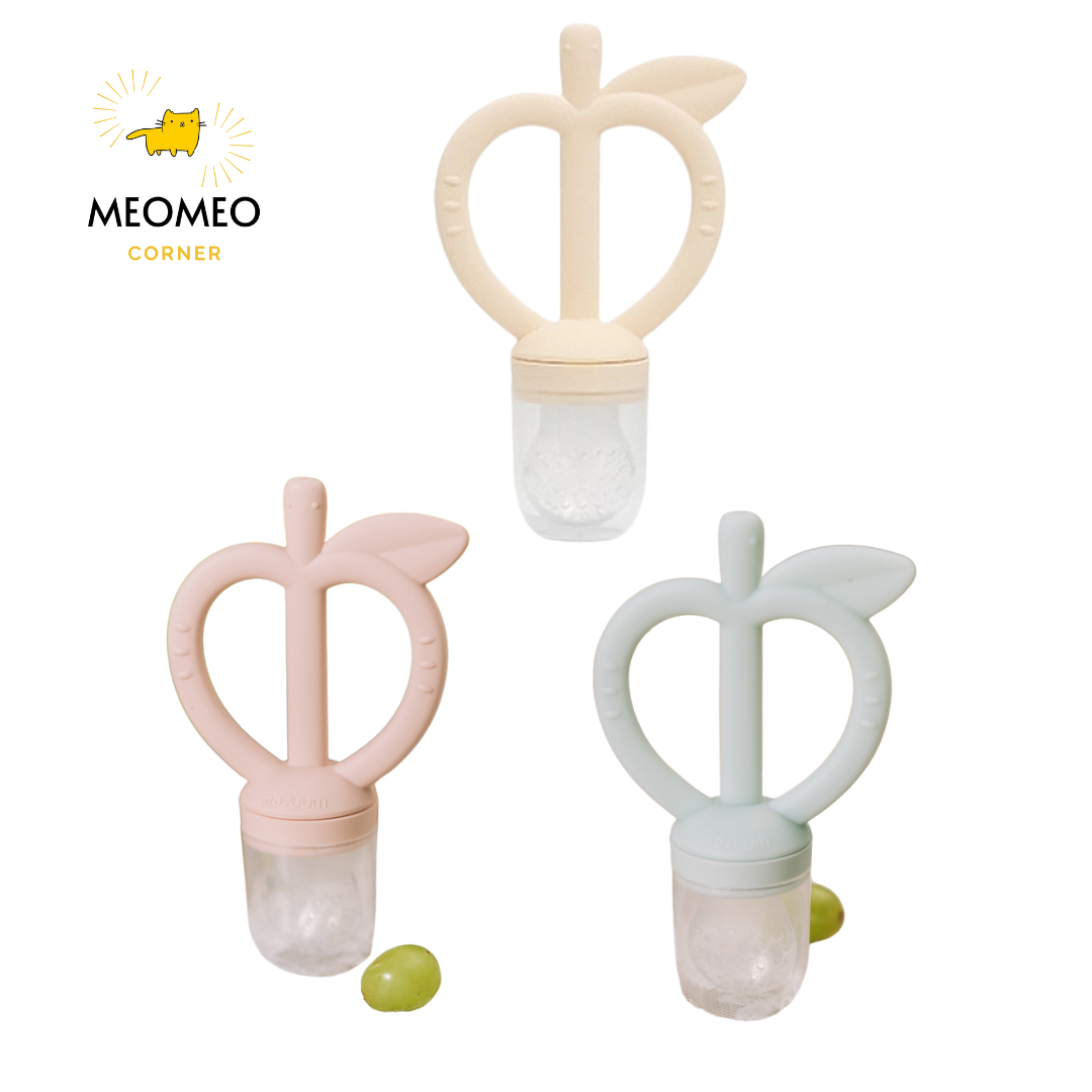 Túi nhai gặm nướu 2 in 1 Moyuum Feeder Teether 5m+