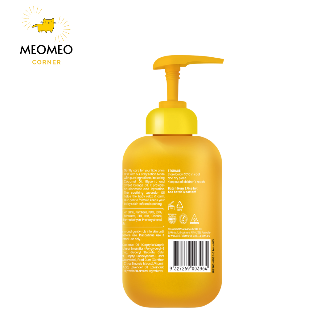 Sữa dưỡng ẩm Little Innoscents Baby Moisturising Lotion cho bé 500ml