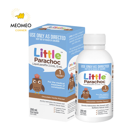 Siro giảm táo bón Parachoc cho bé của Úc 400ml