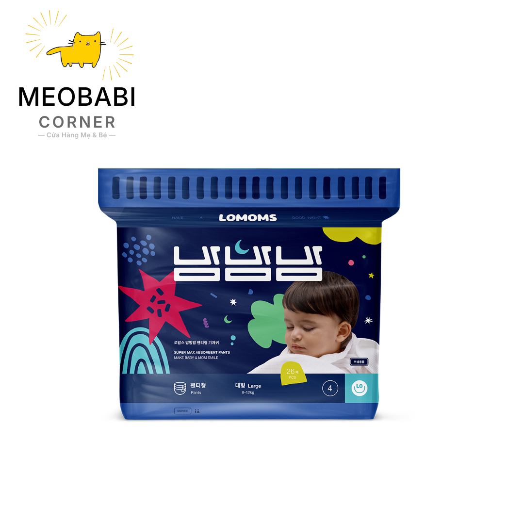 Bỉm quần đêm Lomoms Bambambam