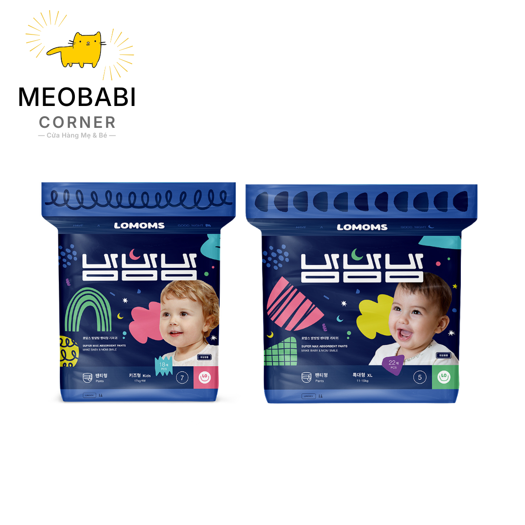 Bỉm quần đêm Lomoms Bambambam