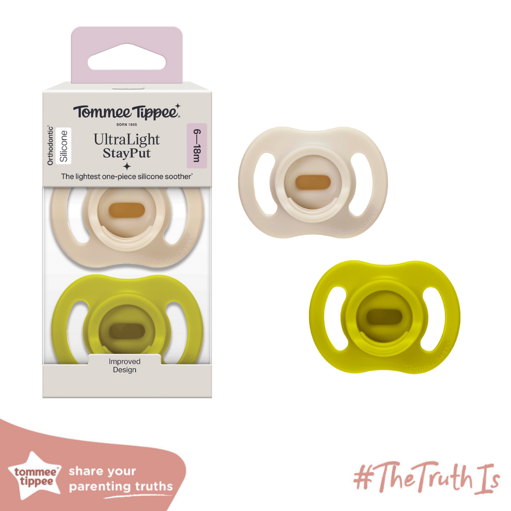 Ty Ngậm Silicon Siêu Nhẹ Cho Bé Tommee Tippee Ultra Light