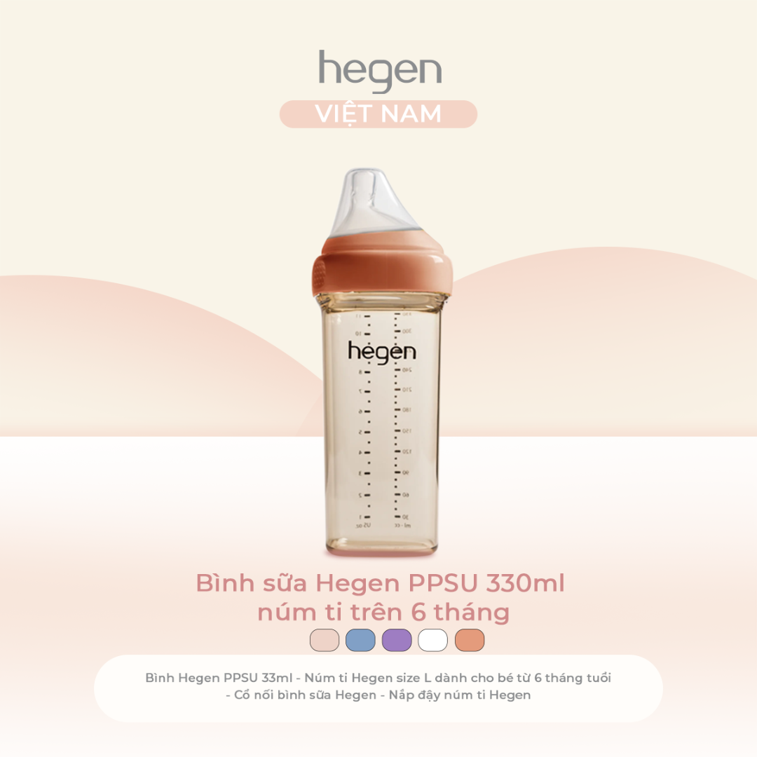 [FULLBOX] Bình sữa PPSU Hegen