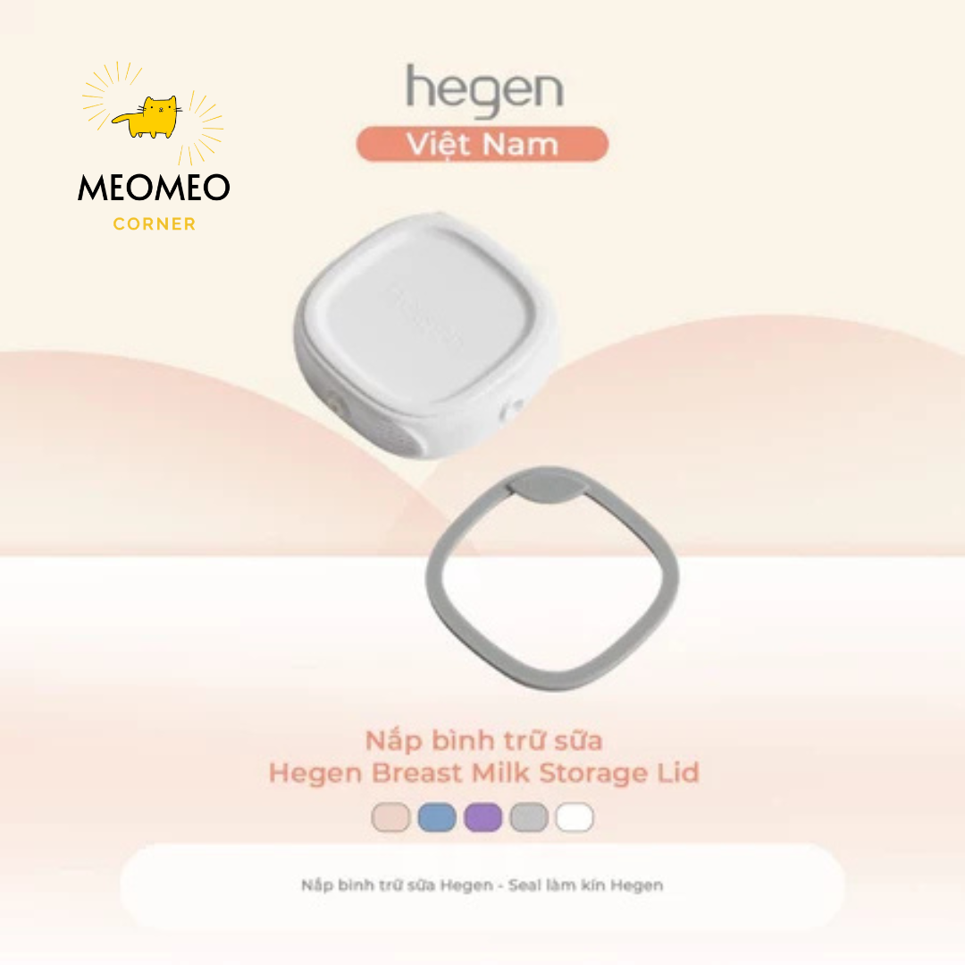 Nắp bình trữ sữa Hegen