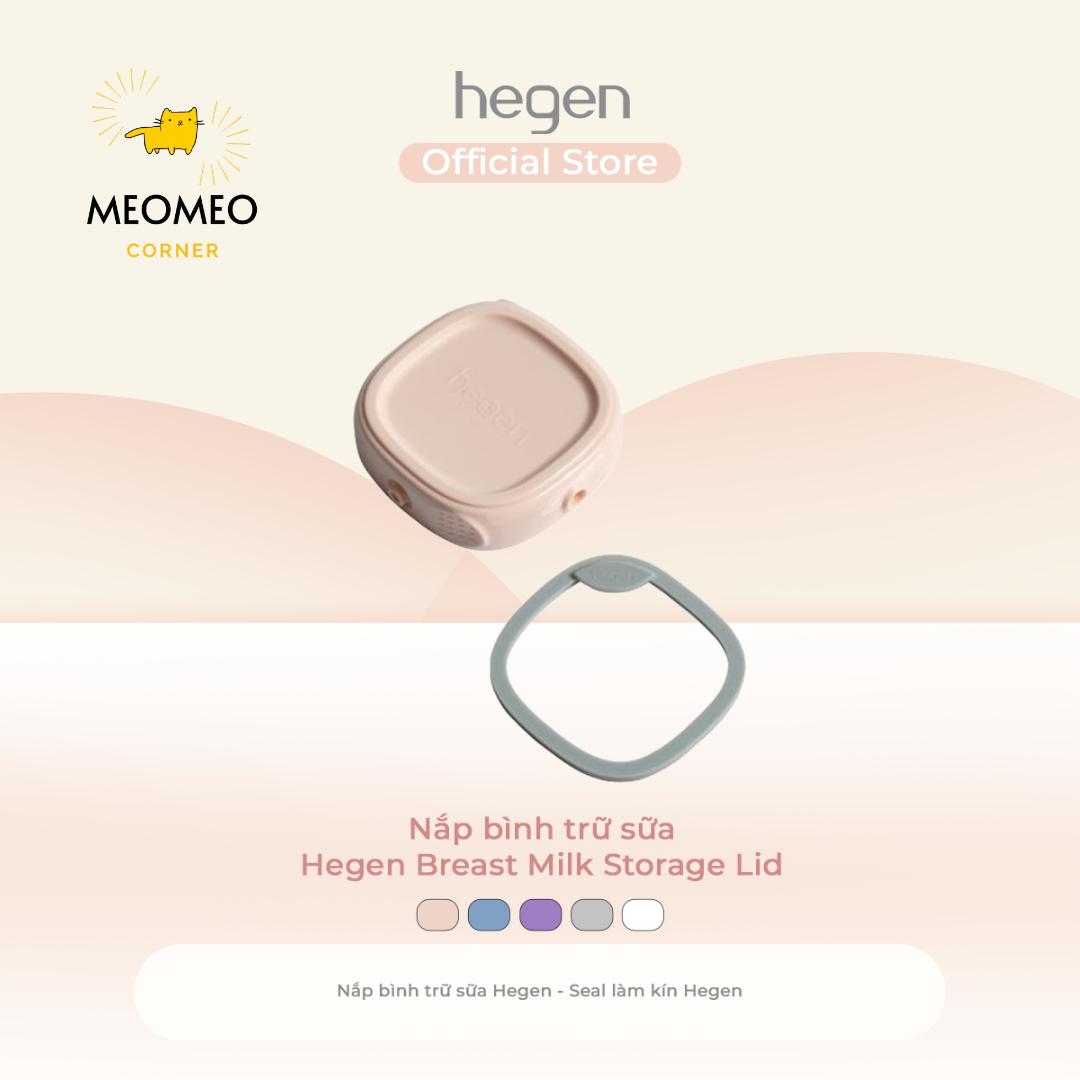 Nắp bình trữ sữa Hegen