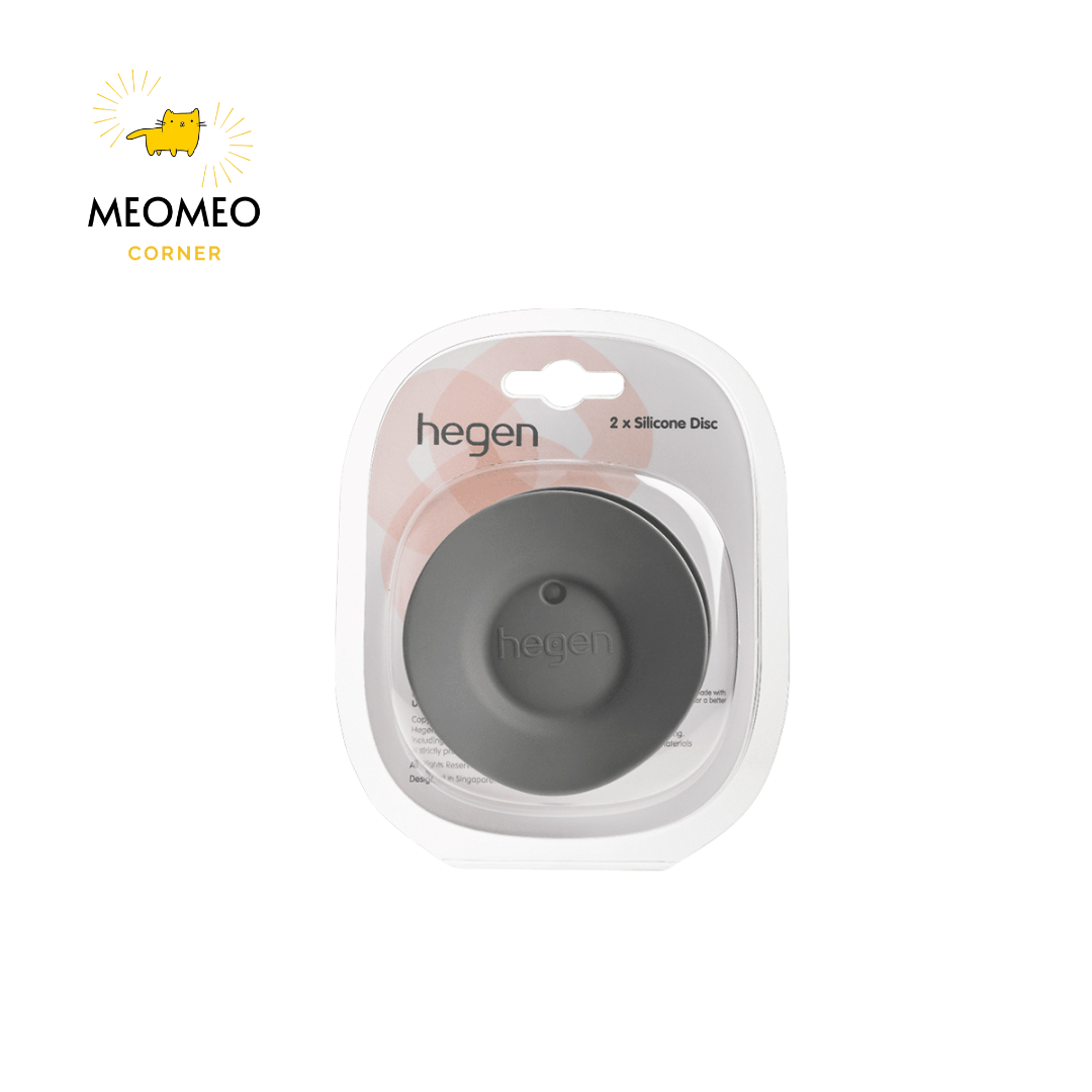 Bộ 2 đĩa silicone bình tập uống Hegen PPSU All-Rounder Cup