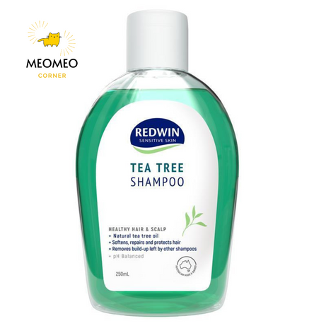 Dầu gội giảm gàu, nấm, giảm nhờn Redwin Coal Tar / Tea tree của Úc