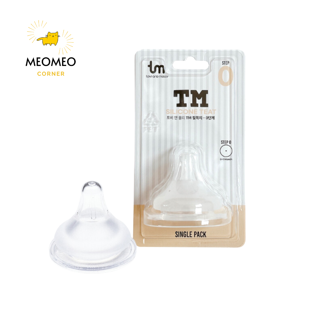 Núm ti Tovi Molly TM Hàn Quốc 2 lỗ thoát khí
