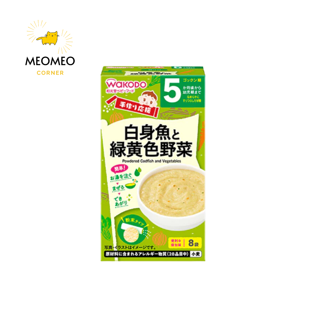 Bột cháo ăn dặm Wakodo cho bé từ 5m+ gói 40g