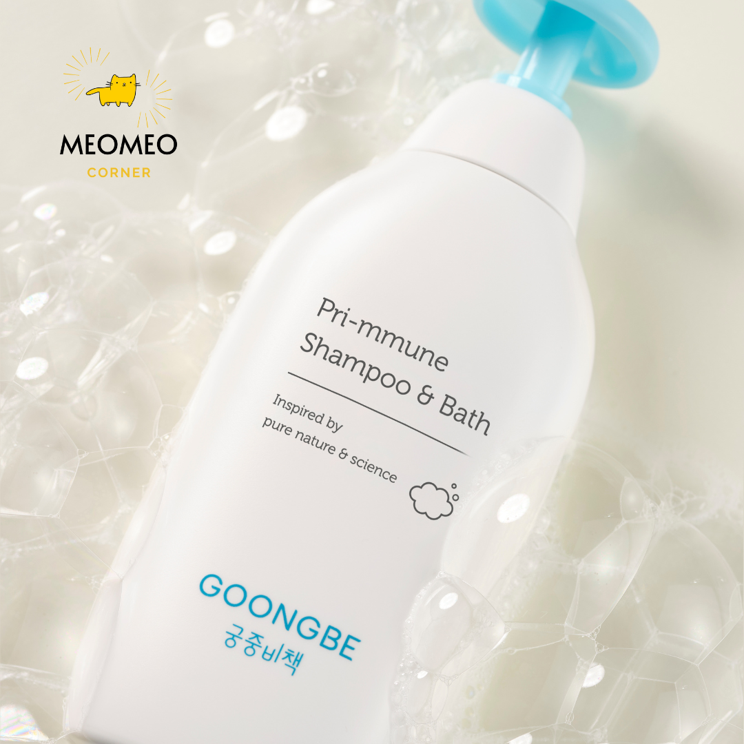Sữa Tắm Gội Toàn Thân GOONGBE Pri-mmune Shampoo & Bath 350ml