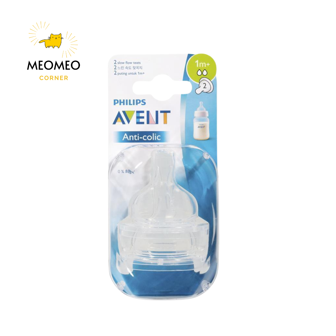 Núm ti thay thế bình sữa Avent Classic