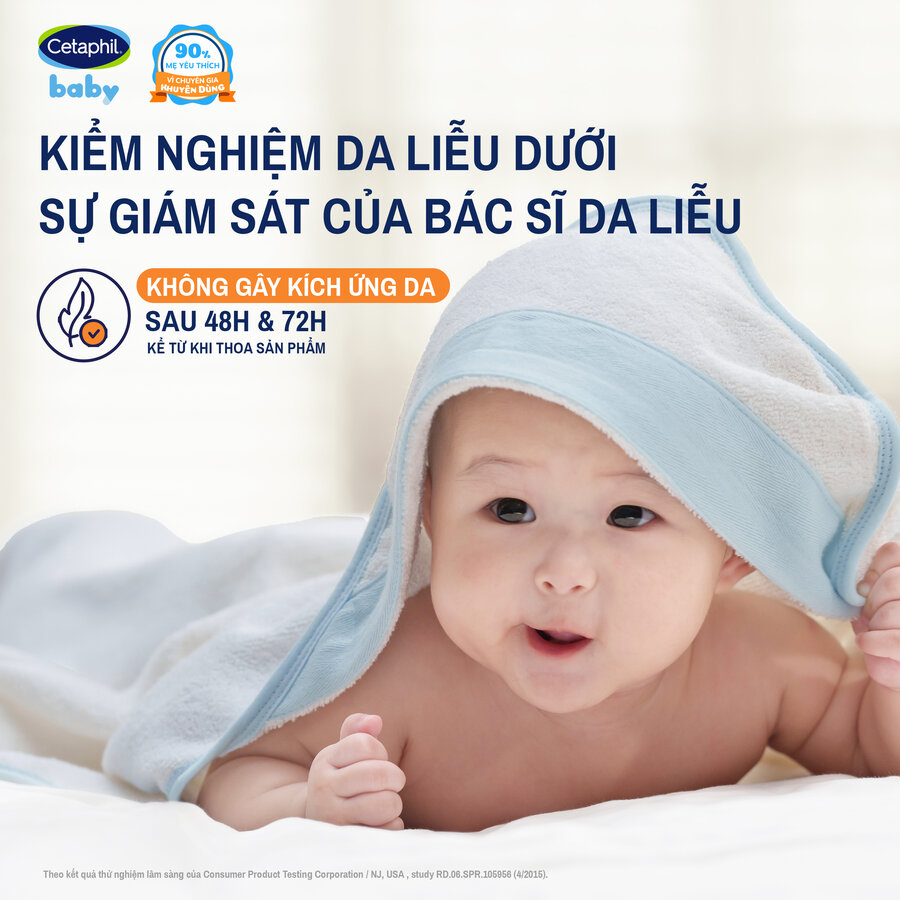 Dầu mát xa Cetaphil cho bé Centaphil Massage Oil Baby Face & Body 200ml