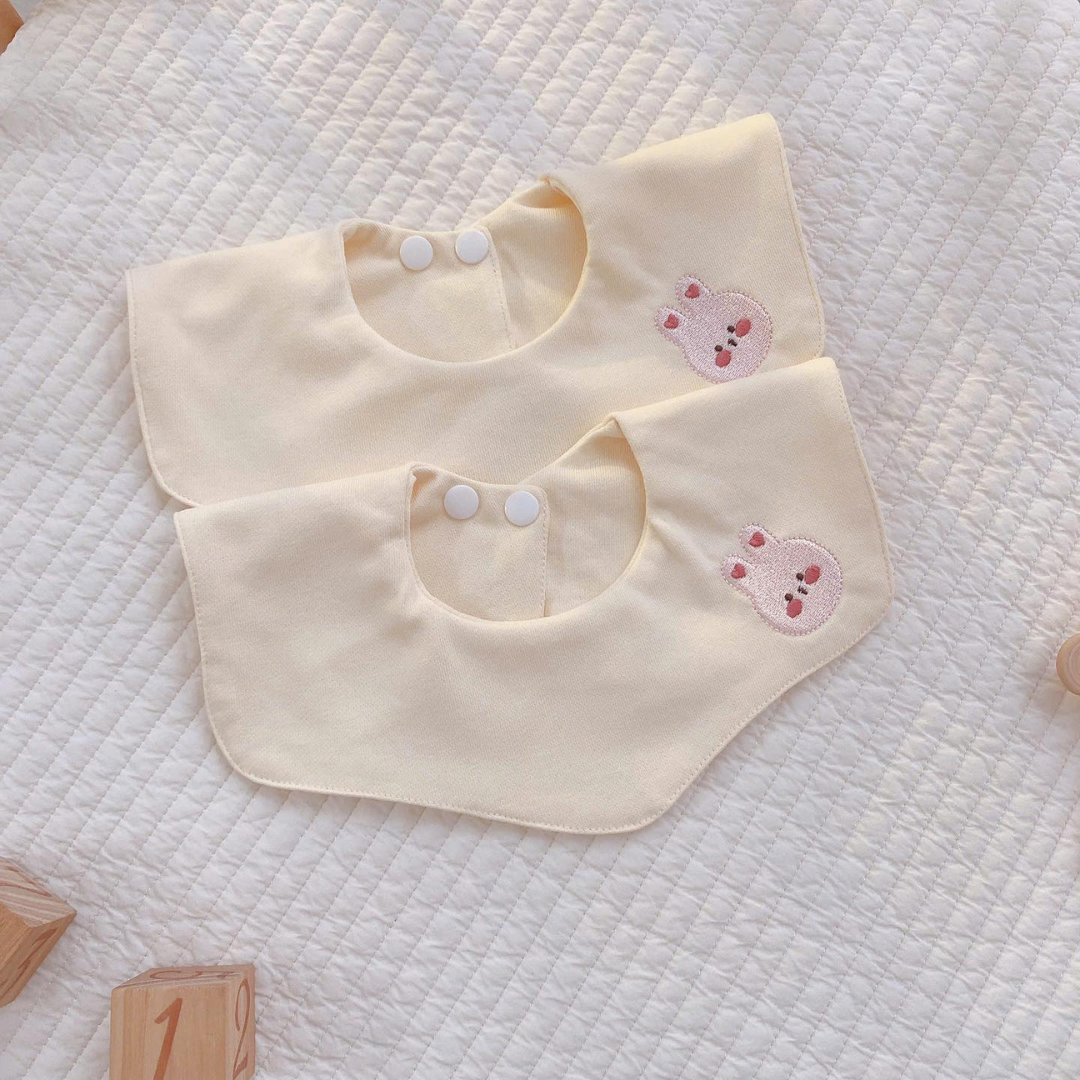 Yếm cổ vuông/cổ tròn thêu hoạ tiết Monona