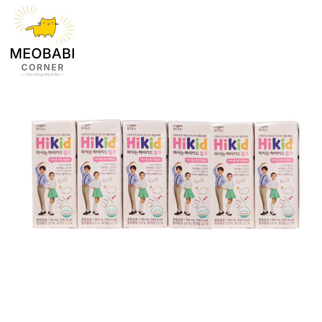 Sữa công thức pha sẵn Hikid 190ml