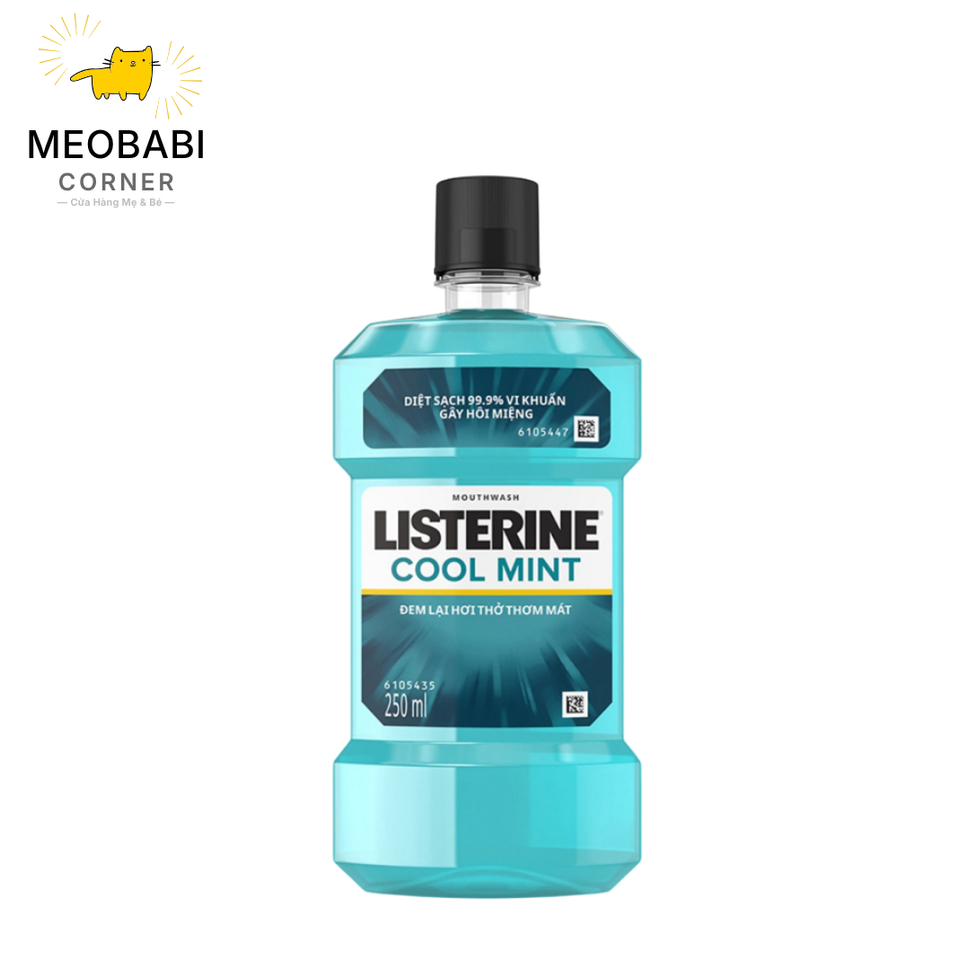 Nước Súc Miệng Diệt Khuẩn LISTERINE® COOL MINT