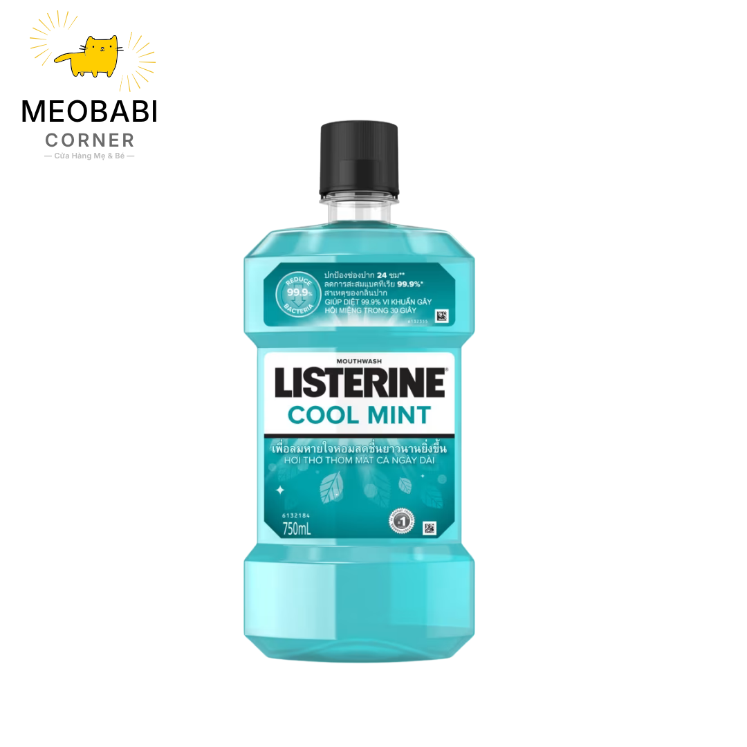 Nước Súc Miệng Diệt Khuẩn LISTERINE® COOL MINT