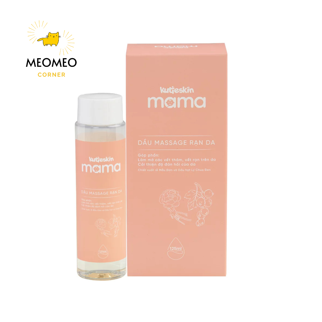 Dầu chống rạn da cho mẹ Kutieskin Mama 125ml