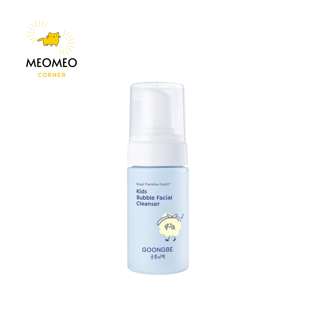 Sửa Rửa Mặt Tạo Bọt Cho Bé GOONGBE Kids Bubble Facial Cleanser cho bé từ 36 tháng 100ml
