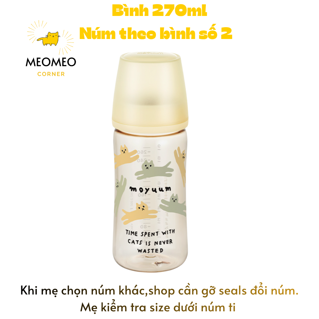 Bình sữa PPSU Moyuum Hàn Quốc