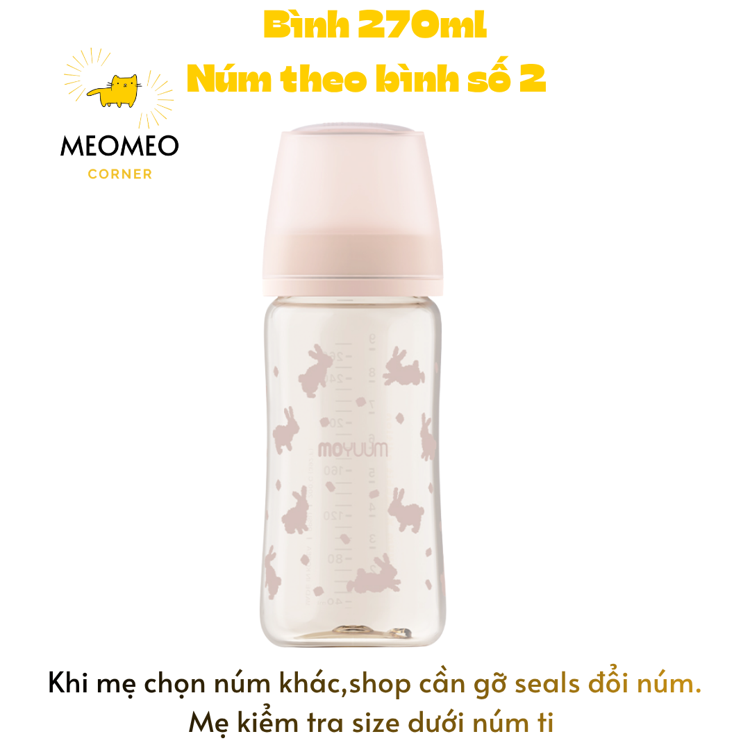 Bình sữa PPSU Moyuum Hàn Quốc