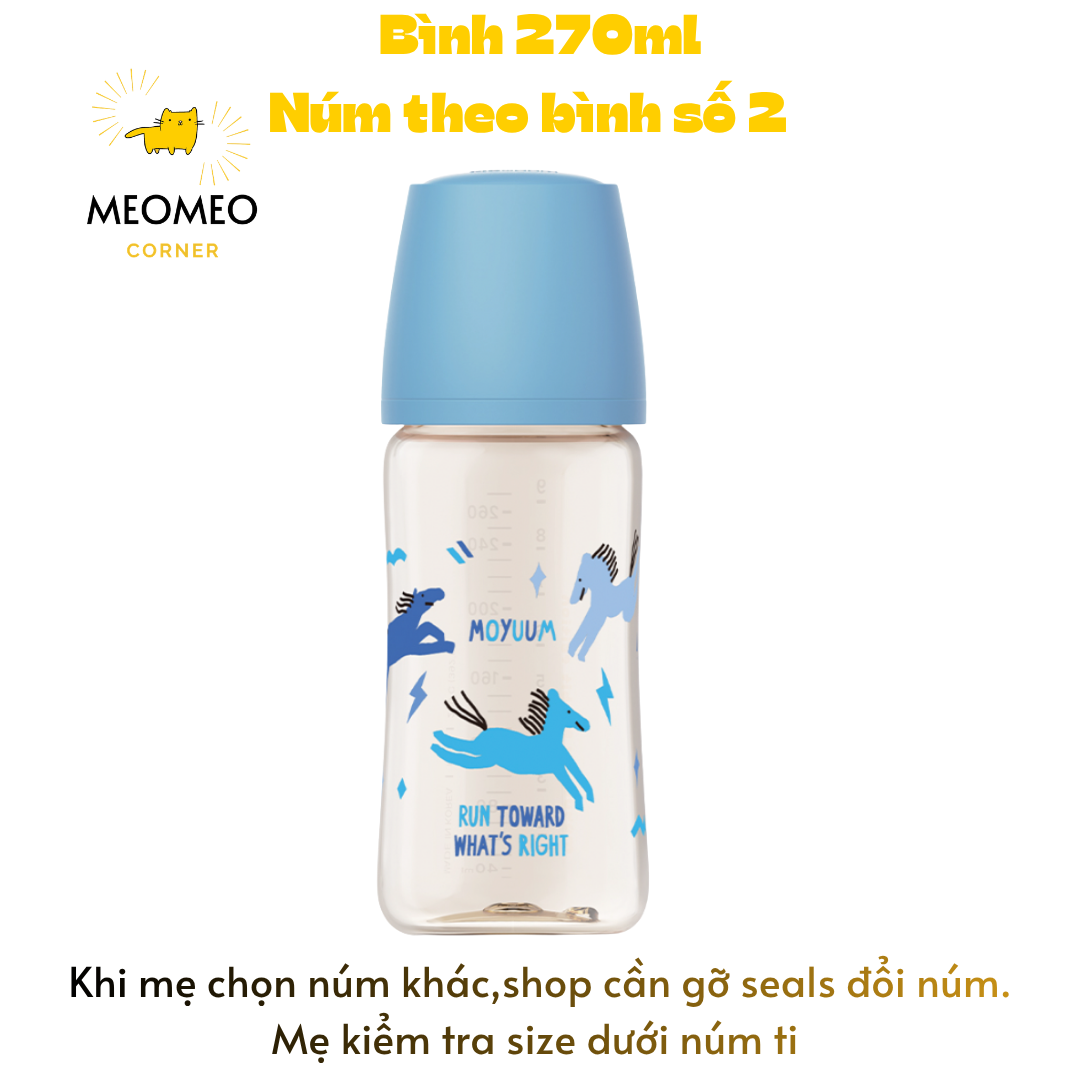Bình sữa PPSU Moyuum Hàn Quốc