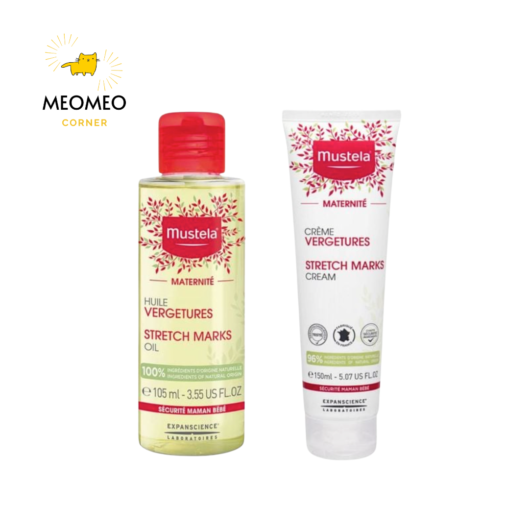 Kem / Dầu Ngăn Ngừa Rạn Da Mustela Stretch Marks