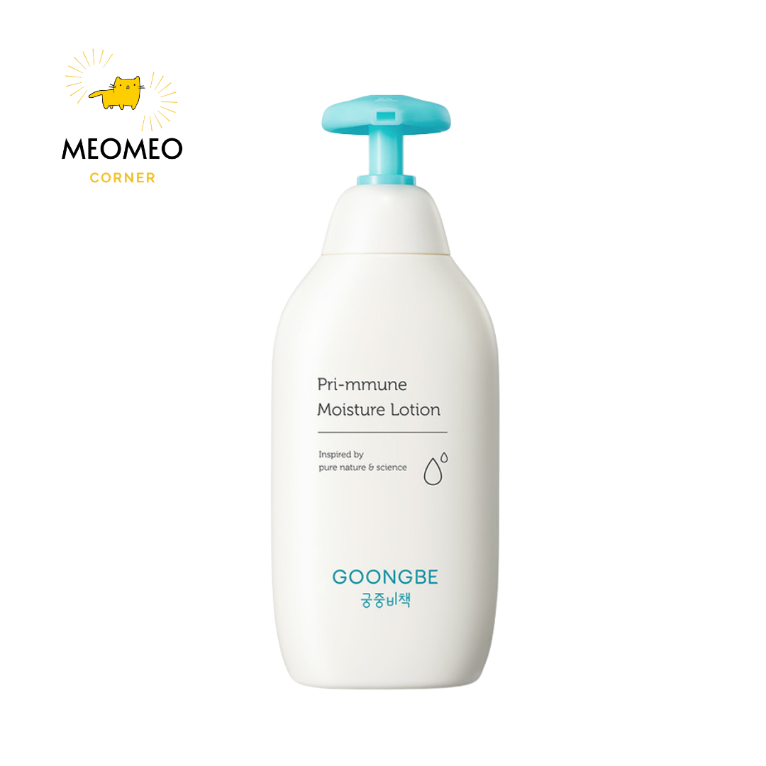 Lotion Dưỡng Ẩm Toàn Thân Goongbe Primmune Moisture Lotion Dành Cho Bé