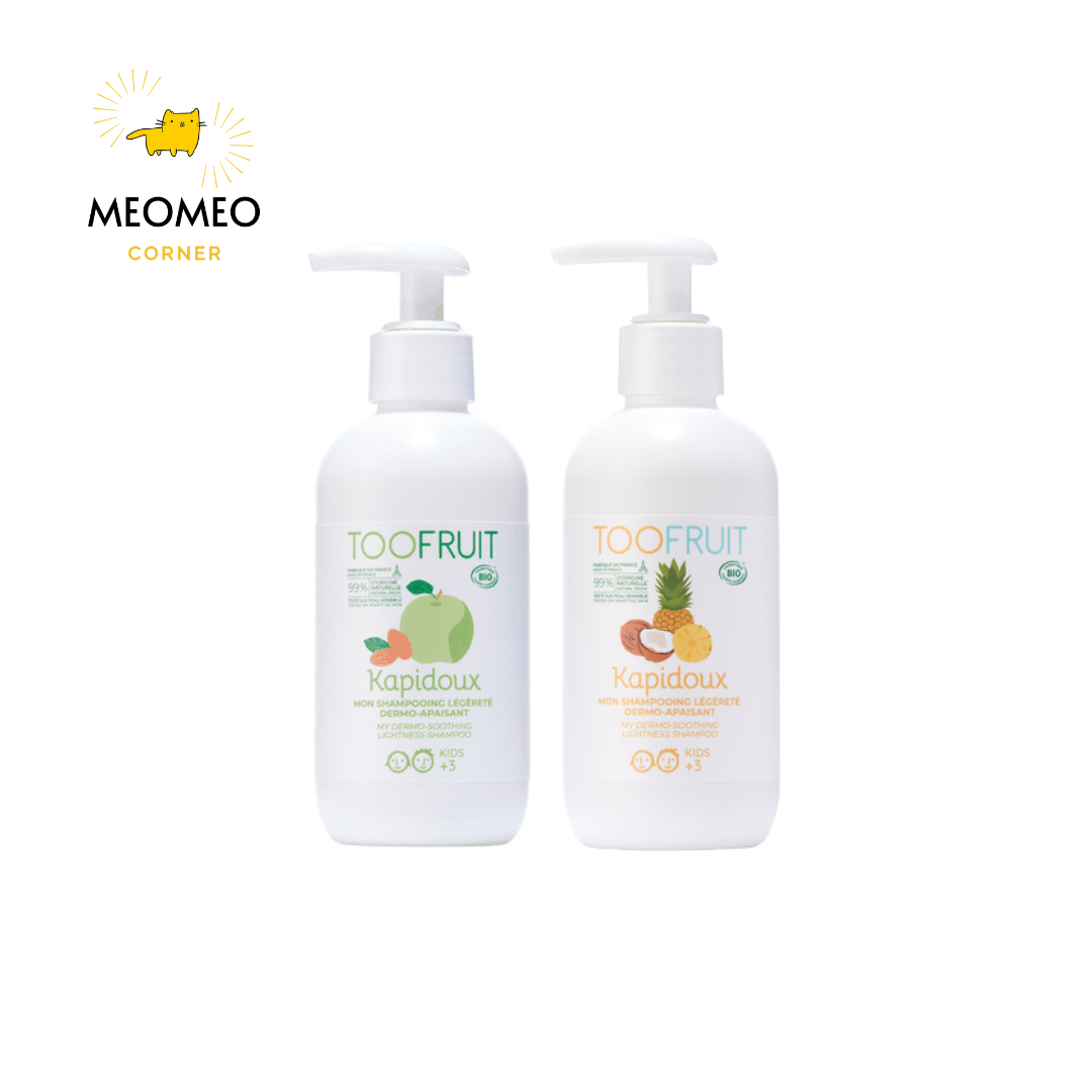 Dầu gội hữu cơ cho bé 3-14 tuổi Toofruit
