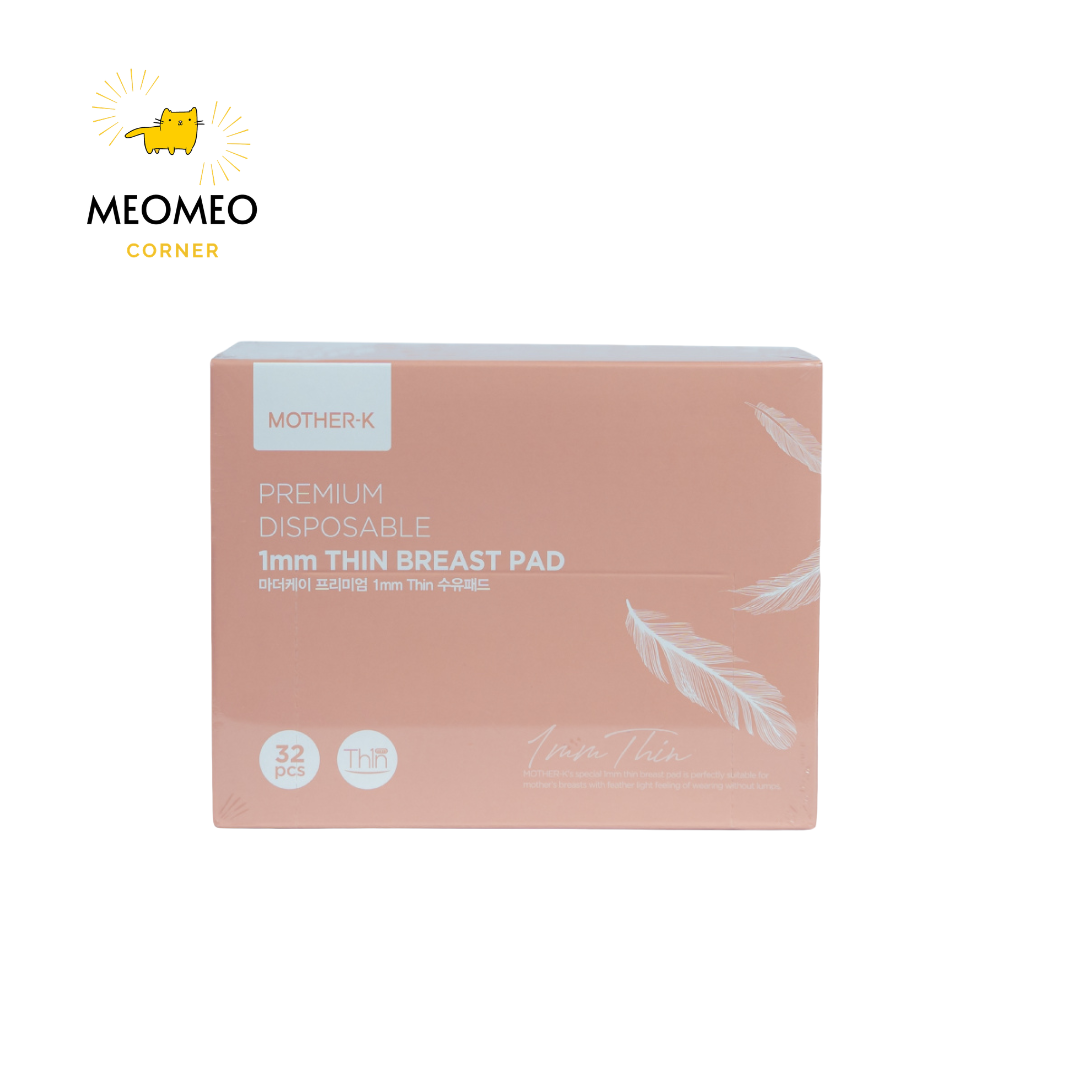 Lót thấm sữa siêu mỏng cao cấp 1mm Mother-K 32 cái