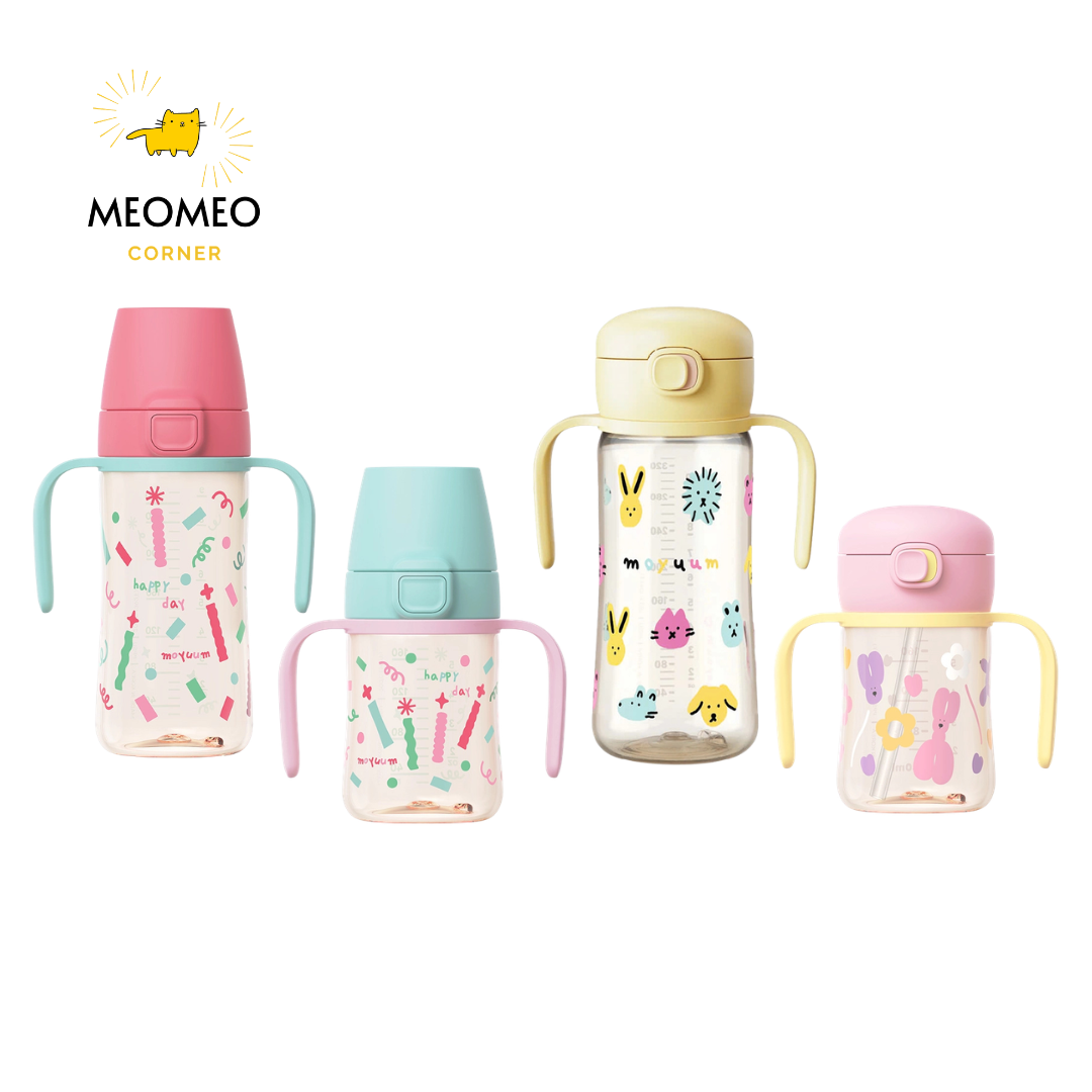 Bình tập uống PPSU Moyuum