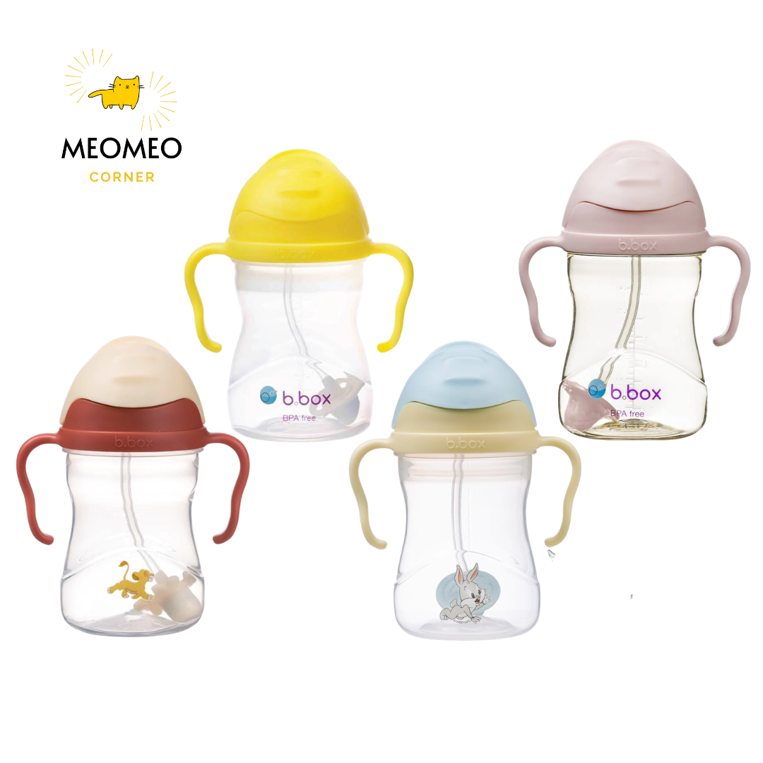 Bình nước B.Box 360 độ cho bé bbox sippy cup 240ml
