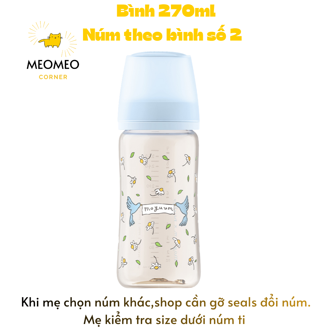 Bình sữa PPSU Moyuum Hàn Quốc