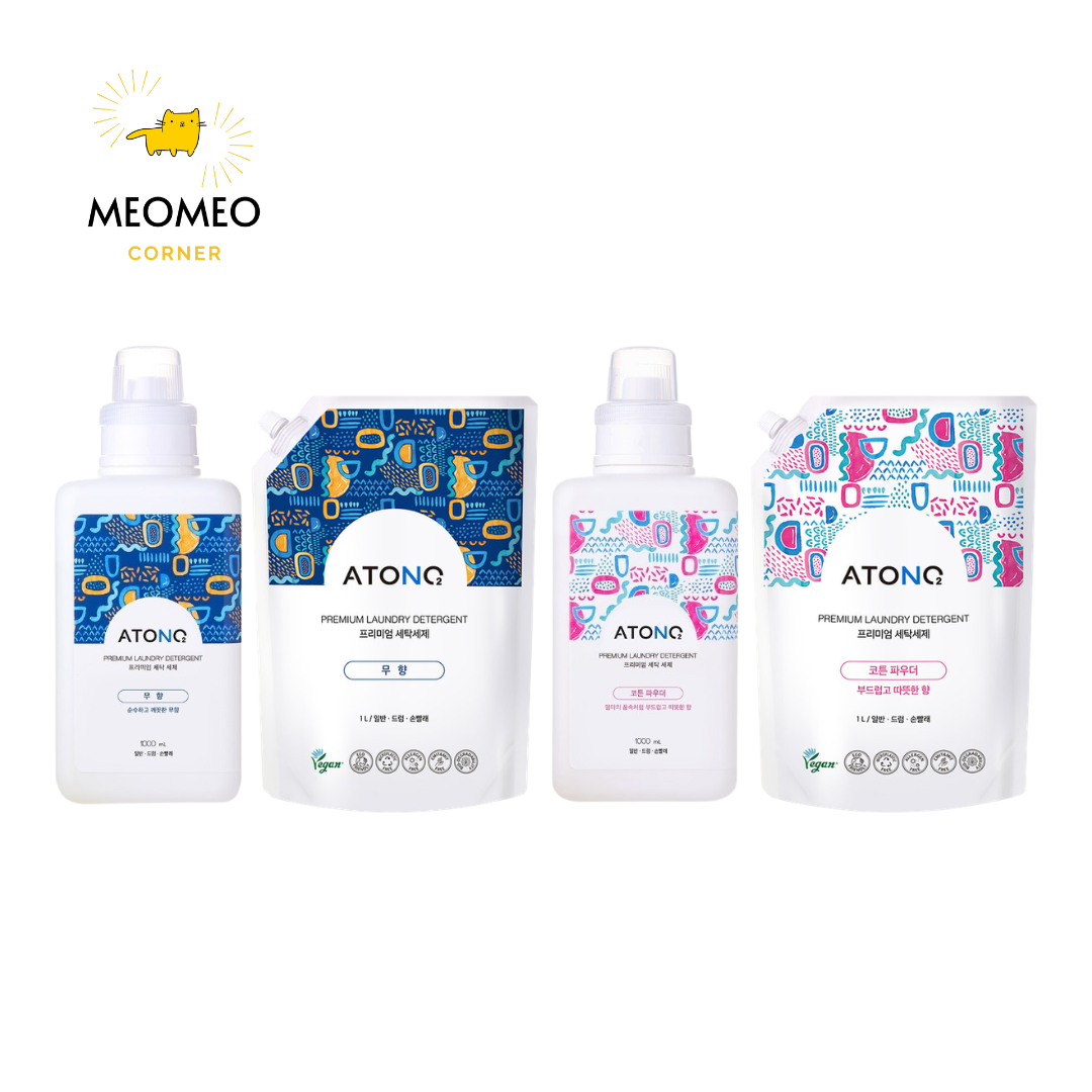 Nước Giặt Thuần Chay Atono2 Cho Da Bé Nhạy Cảm