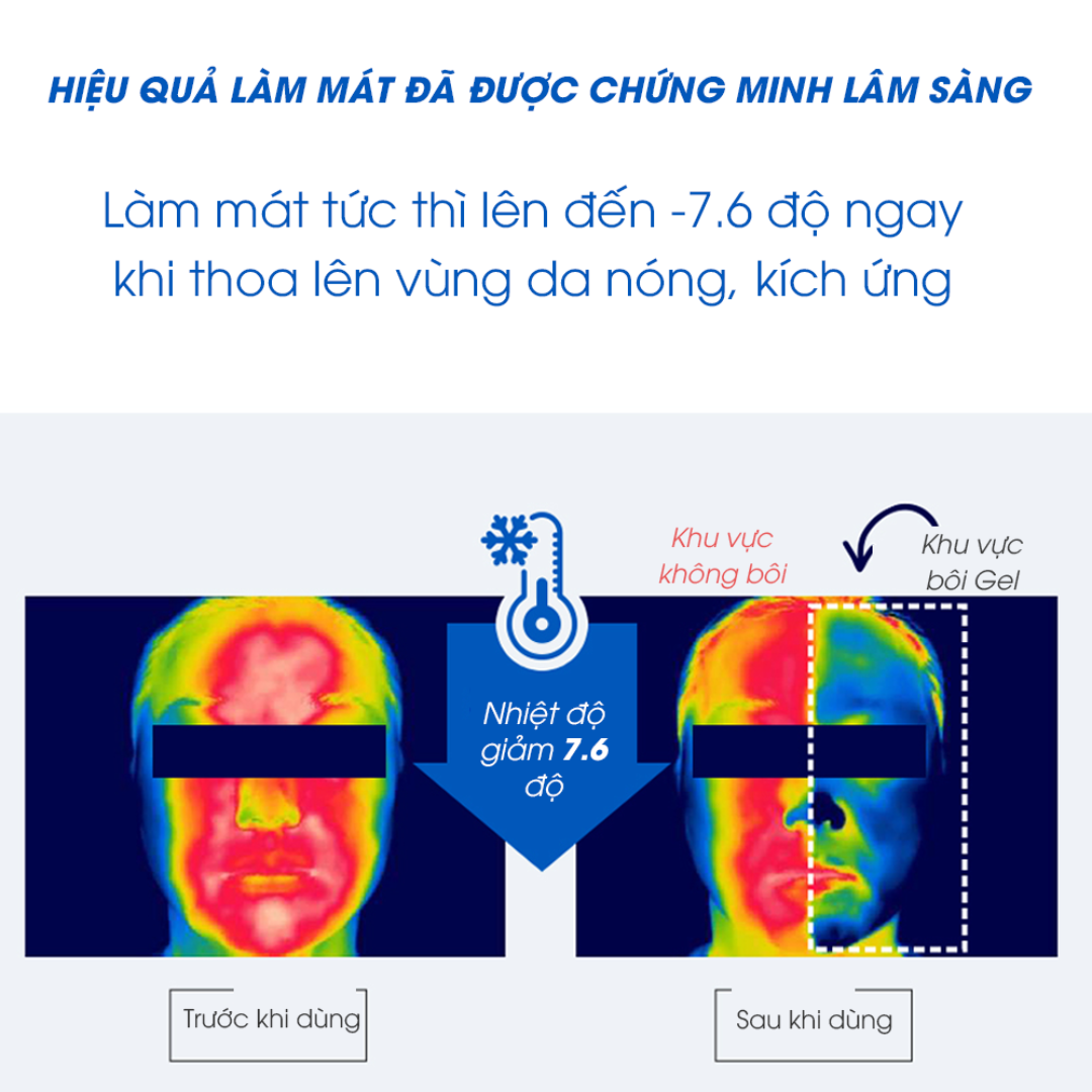 Soothing Gel Làm Dịu Da Hữu Cơ Oxygen Atono2 Cho Bé 160g