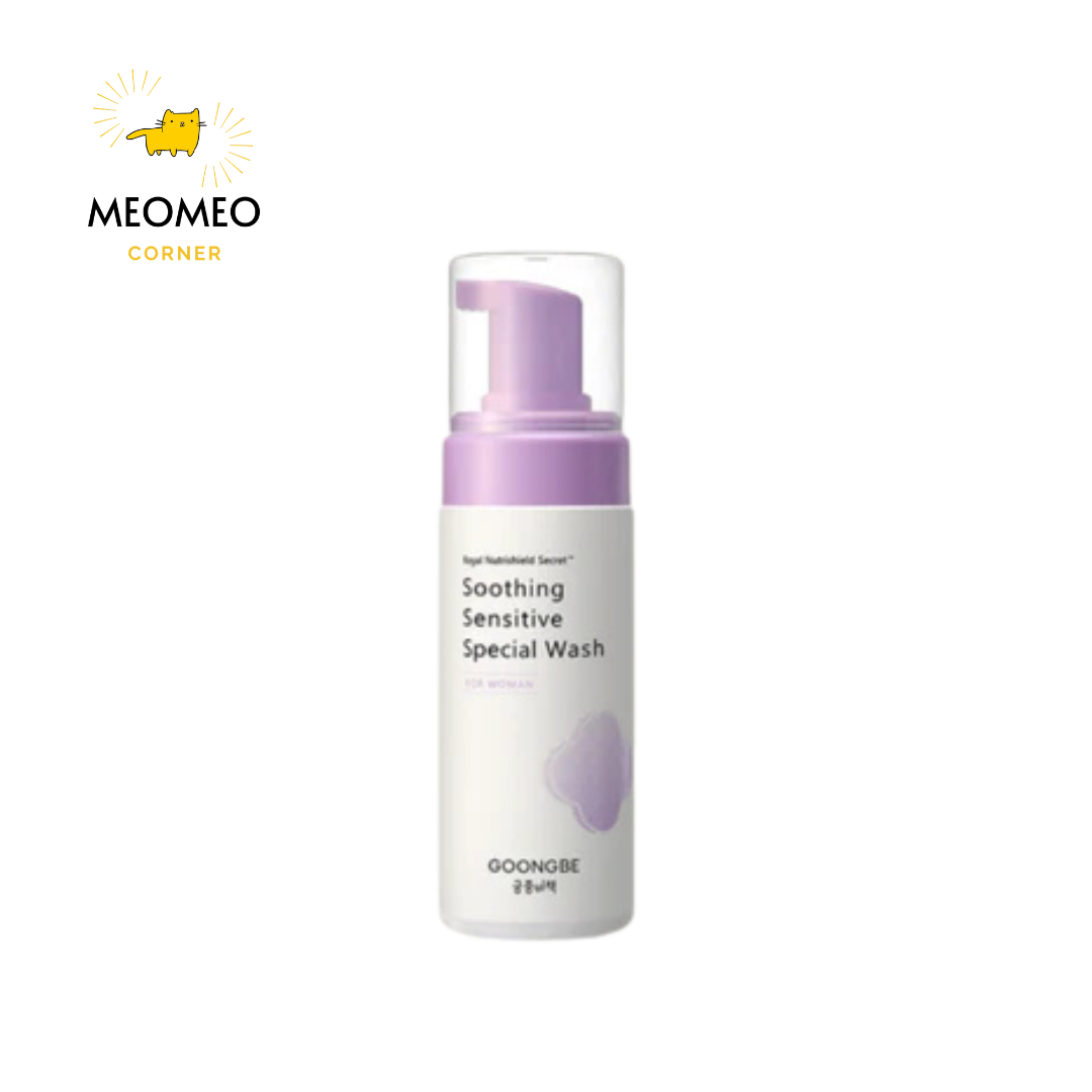 Dung Dịch Vệ Sinh Phụ Nữ Goongbe Soothing Sensitive Daily Wash