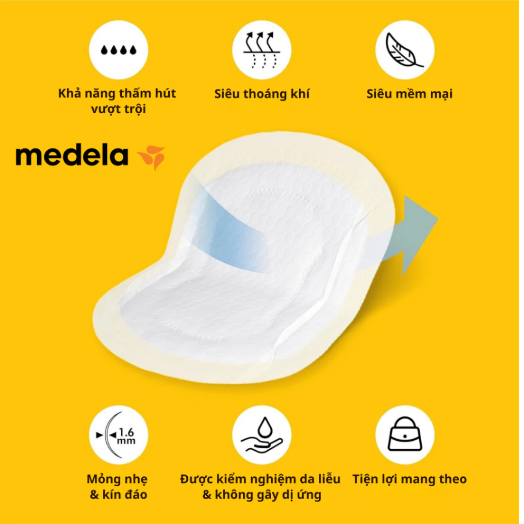 Thấm sữa Ultra Medela hộp dùng một lần