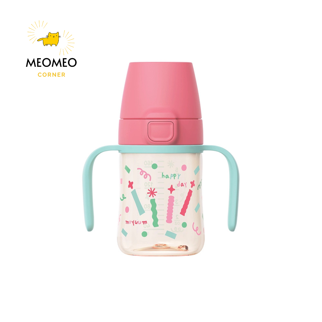 Bình tập uống PPSU Moyuum
