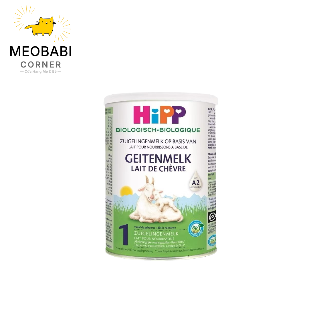 Sữa dê Hipp Organic lon 400g