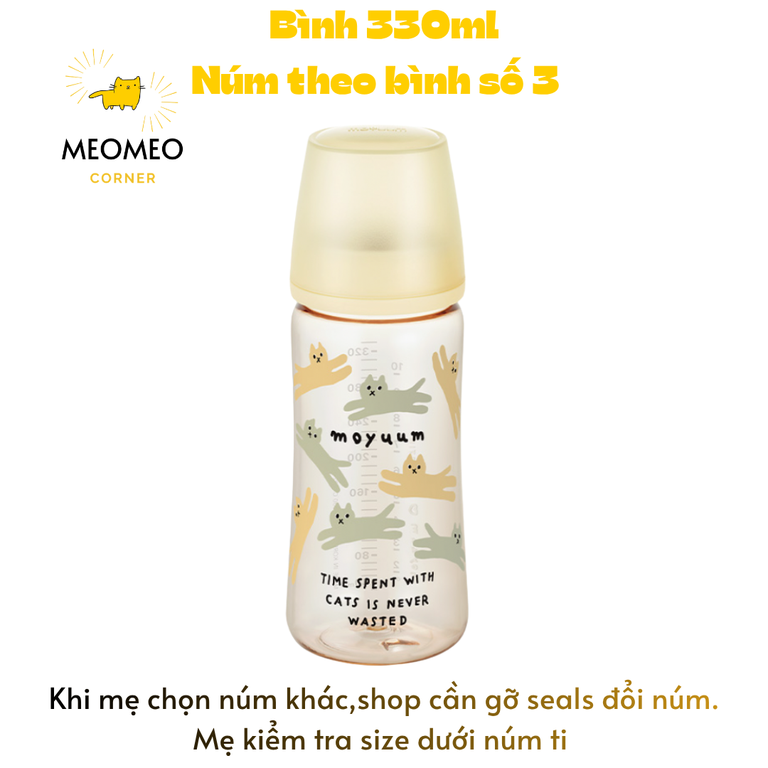 Bình sữa PPSU Moyuum Hàn Quốc