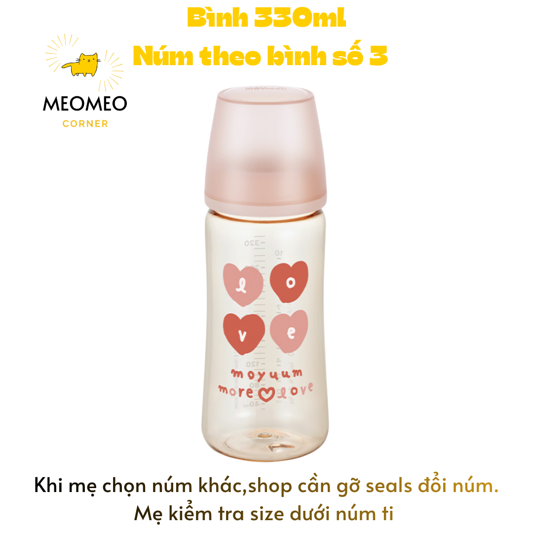 Bình sữa PPSU Moyuum Hàn Quốc