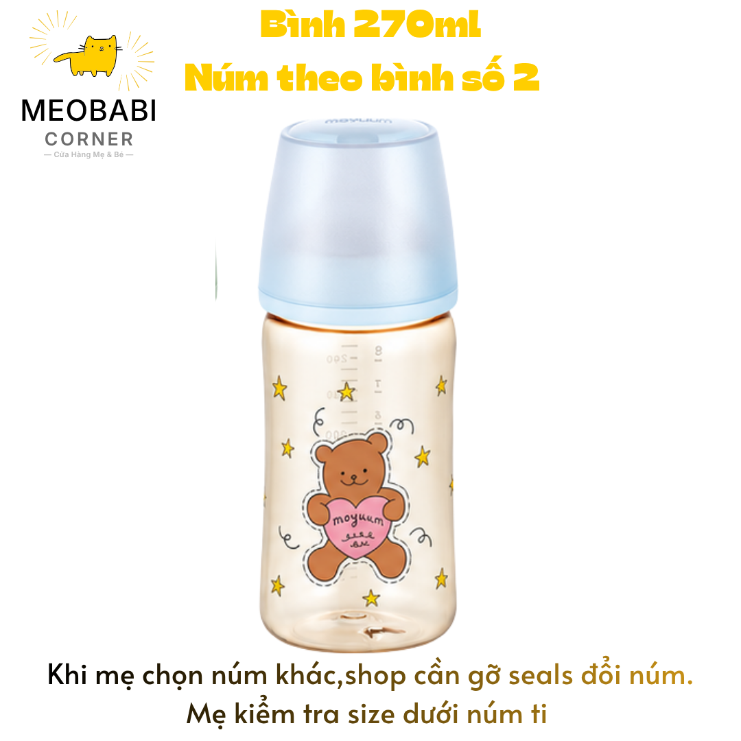 Bình sữa PPSU Moyuum Hàn Quốc