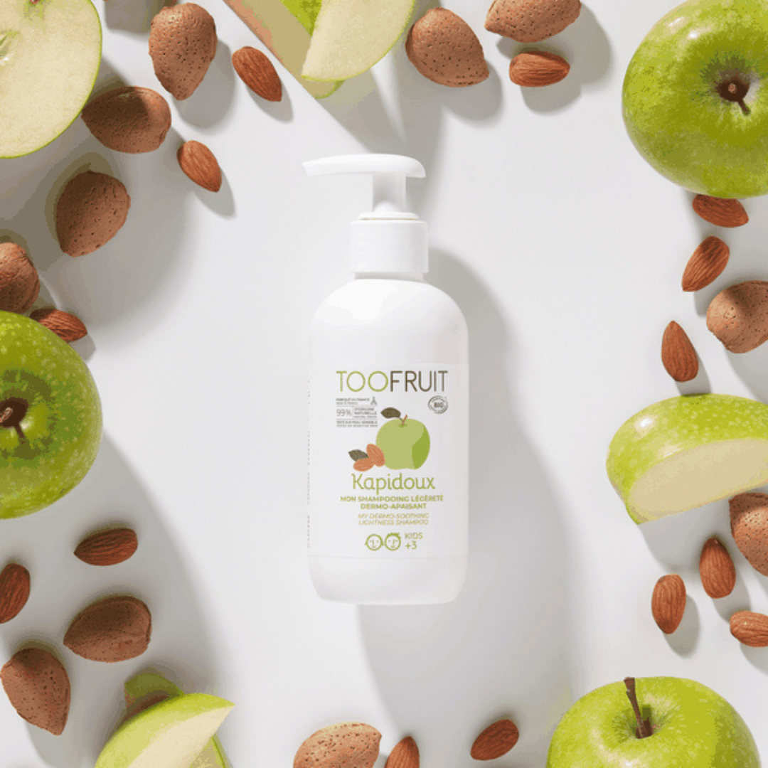 Dầu gội hữu cơ cho bé 3-14 tuổi Toofruit