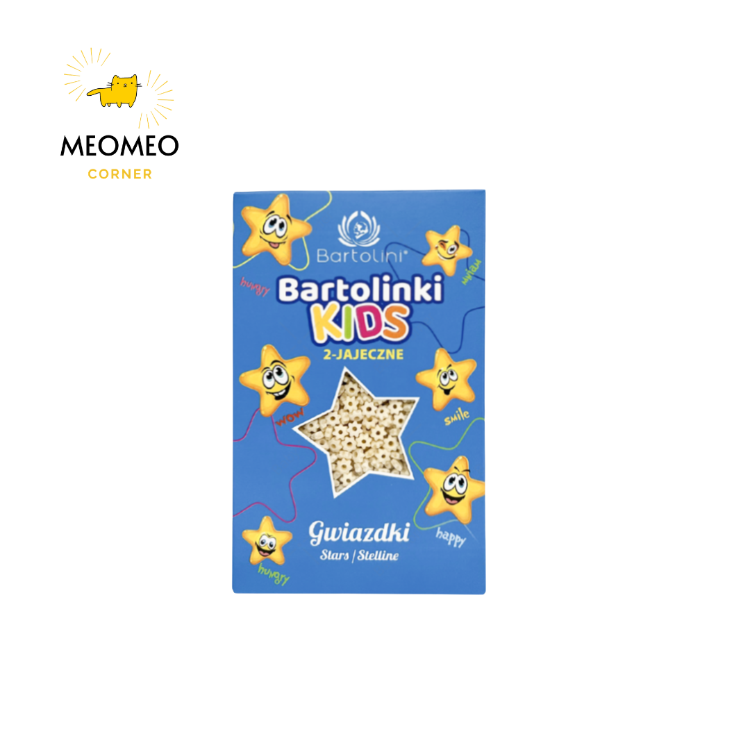 Nui trứng hữu cơ Bartolini cho bé từ 7 tháng 250g