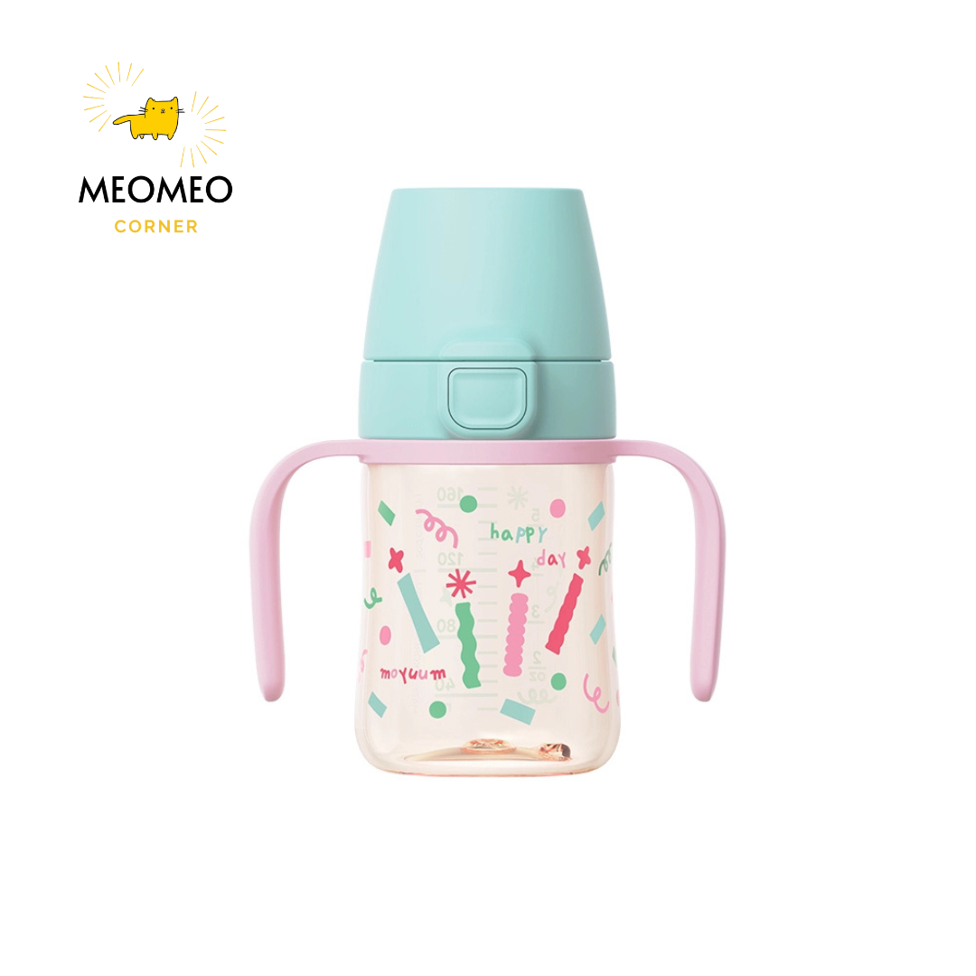Bình tập uống PPSU Moyuum