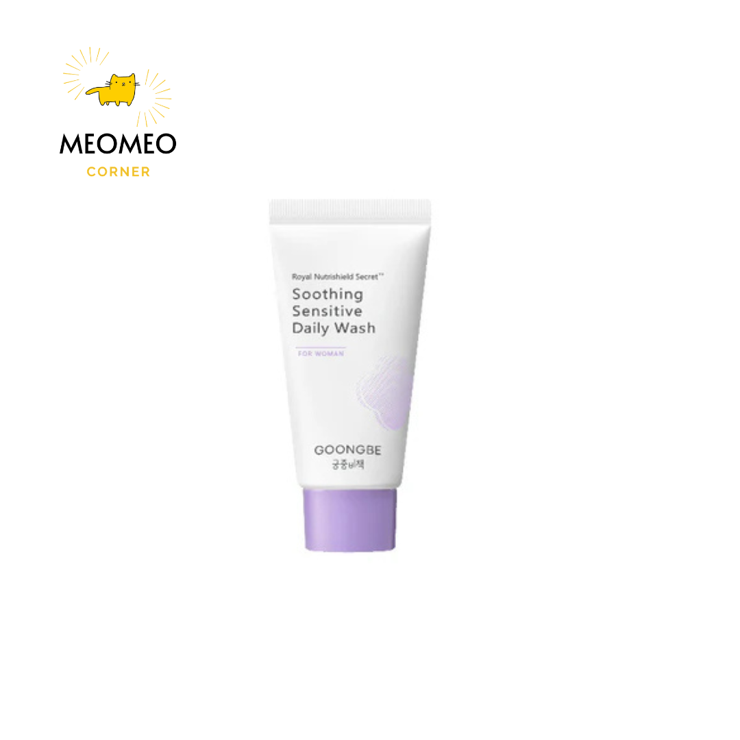 Dung Dịch Vệ Sinh Phụ Nữ Goongbe Soothing Sensitive Daily Wash