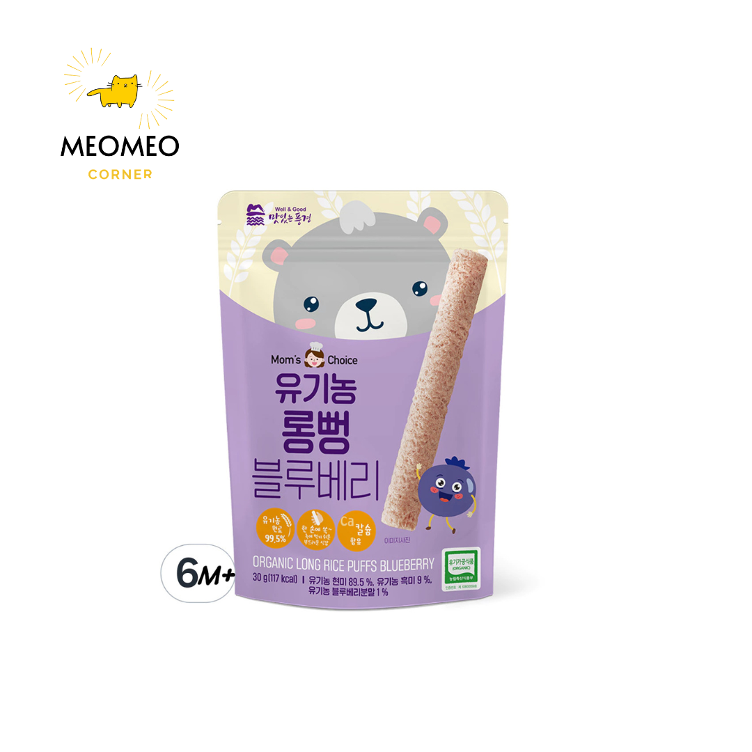 Bánh gạo lứt ăn dặm Mom's Choice dạng thanh cho bé từ 6m+ 30g