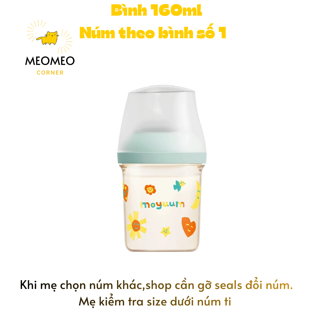 Bình sữa PPSU Moyuum Mov.aa Movaa